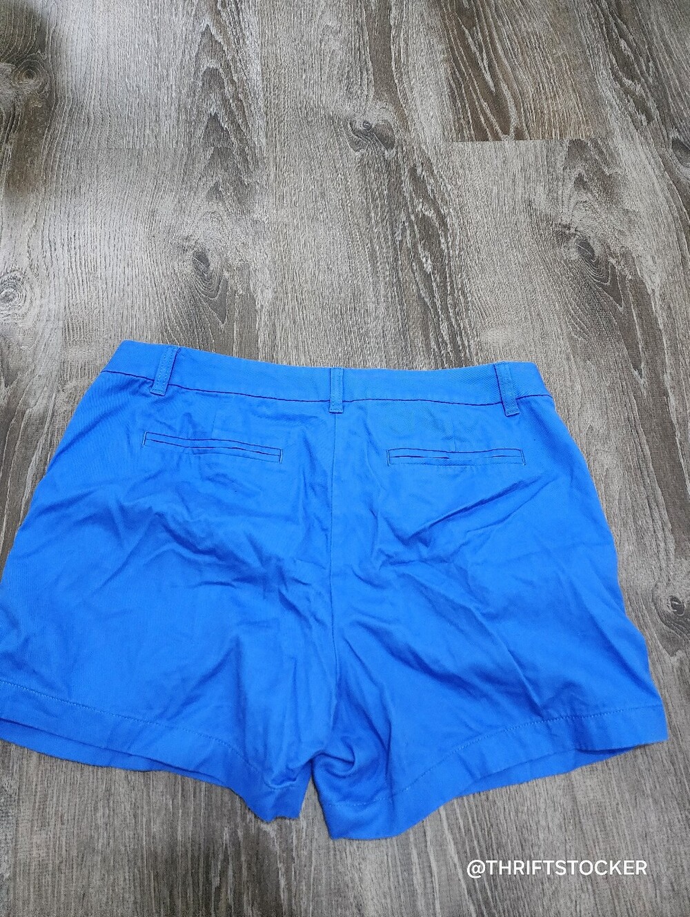 J Crew Blue Chino Shorts - Picture 2 of 7